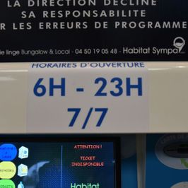 horaires laverie